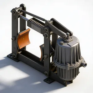 Тормоз ТКГ-100 с гидротолкателем ТЭ-30