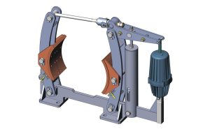 Крановый тормоз ТГЕ-250 с ТЭ-50